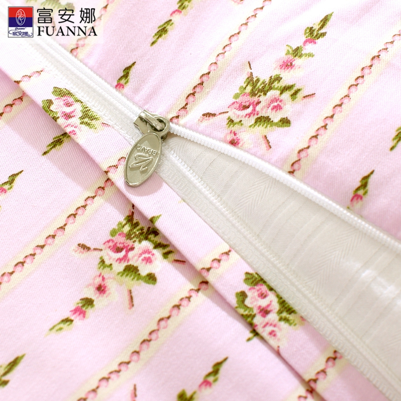 馨而乐(BRAVO)家纺 富安娜生活出品纯棉四件套其他 全棉秋冬套件床单被套1.8床套件