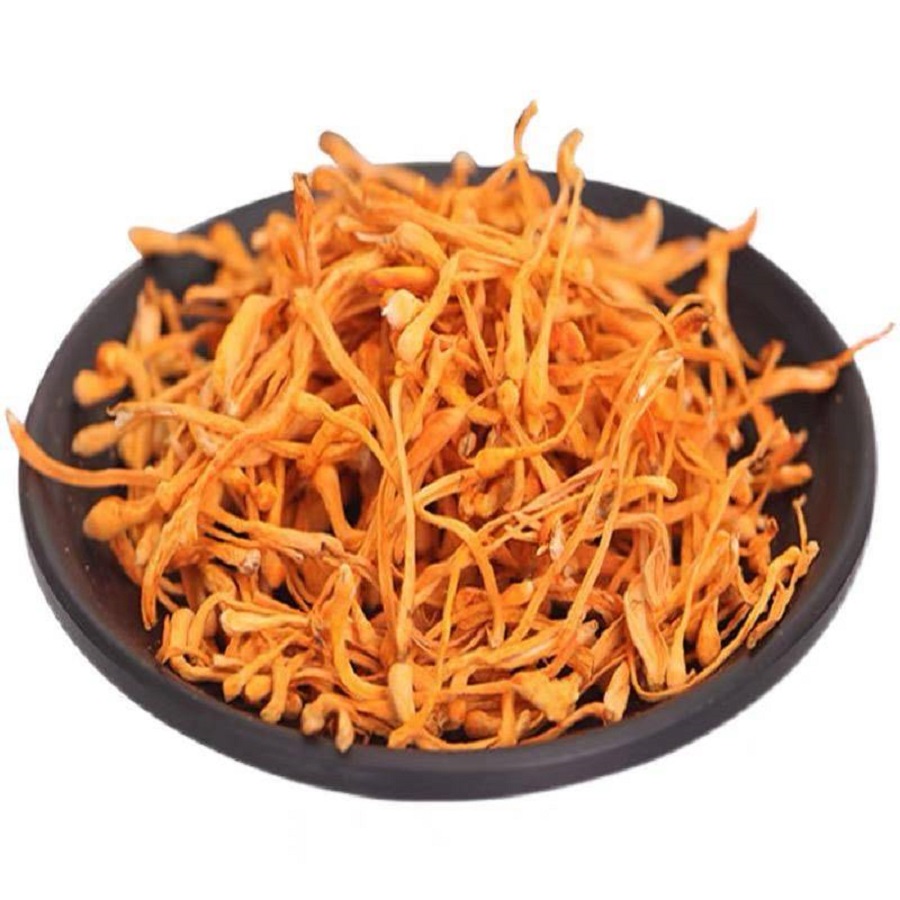 蕴康祥缘虫草花80g/袋 新鲜菌菇干货火锅煲汤炖汤食材蛹虫草菇煲汤高清大图
