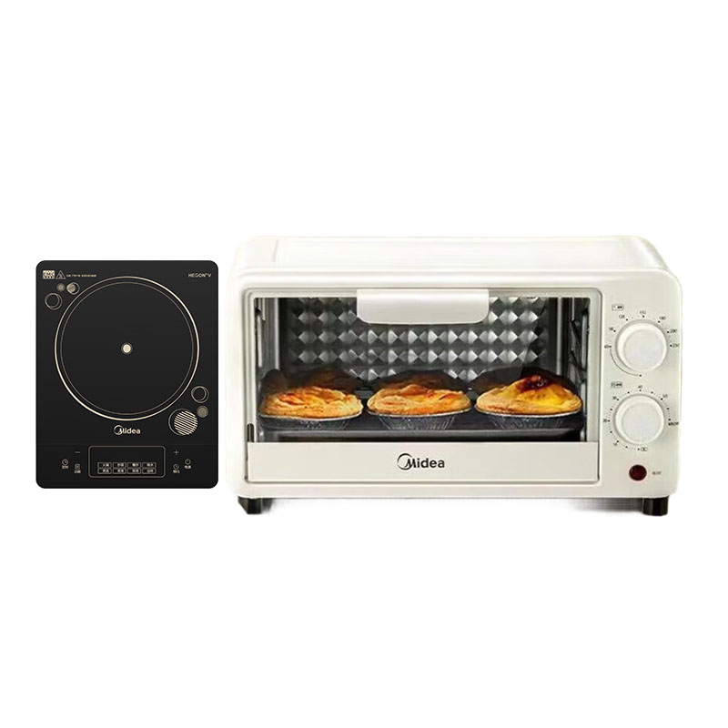 美的(Midea)厨房小家电套装(电磁炉+电烤箱)MC-DZ03SZ PT10X1(S)