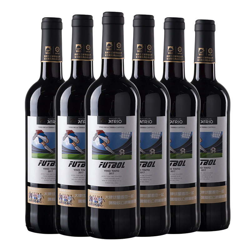张裕先锋 爱欧公爵·德比梦 750ml*6瓶 整箱装 干红葡萄酒 西班牙进口红酒(非原箱)