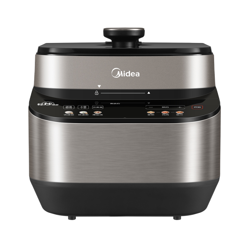 美的(Midea)轻炒爆香电压力锅5L家用电饭煲高压锅304不锈钢内胆智能预约煲汤炖煮 MY-C5639G
