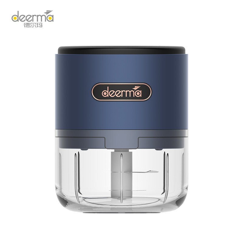 德尔玛(Deerma) 蒜泥器捣蒜器打蒜器无线电动搅蒜器家用 拉蒜器 迷你绞蒜器小型 搅蒜器JS100