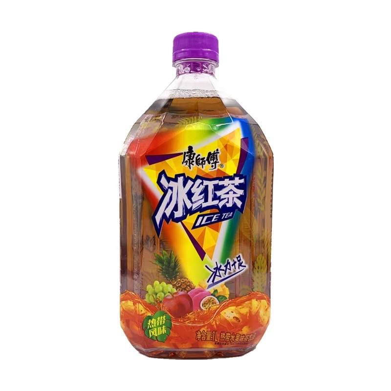 康师傅热带水果冰红茶1l视频