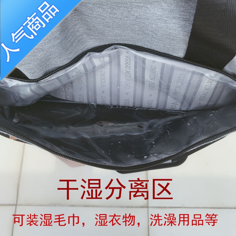 FENGHOU出差旅行包男手提行李包短途大容量号旅游袋子商务轻便携休闲健身旅行包男女高清大图