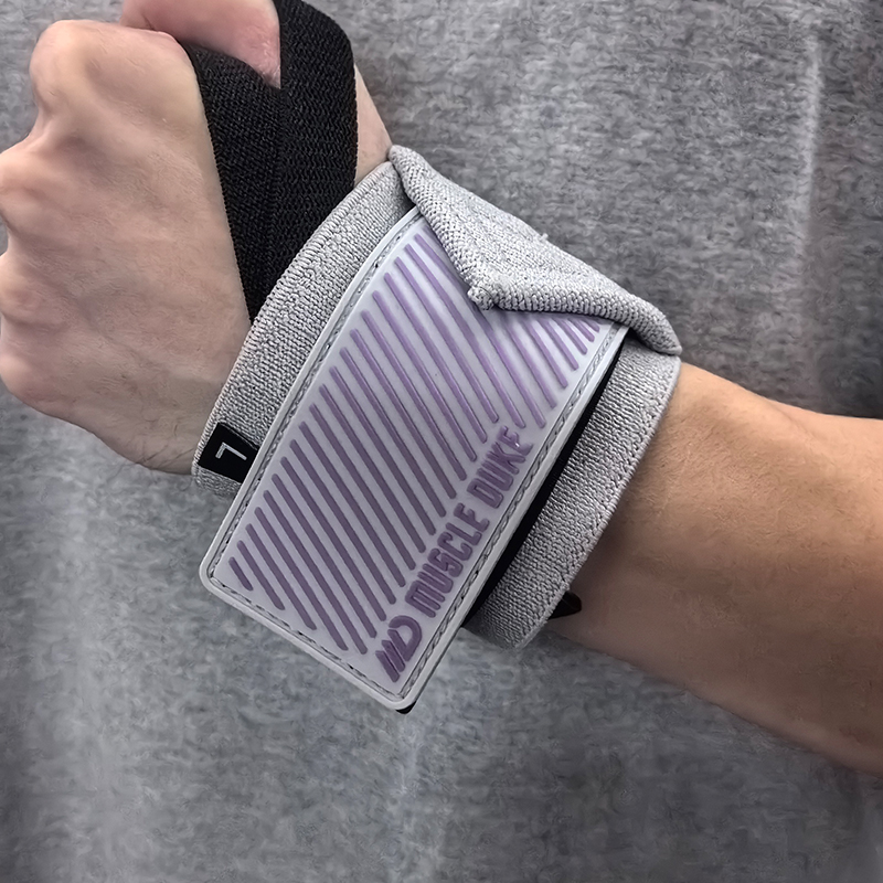 健身护腕弹力训练健身保护防扭 伤绷带运动助力带护腕男女进阶舒适加压系列/肌肉公爵4208高清大图