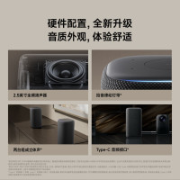 小米(MI)智能音箱Pro 超级小爱智能音箱 AI大模型问答 无线蓝牙音响 语音控制智能家居 APP远程操控音效