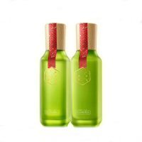 百雀羚(PECHOIN)三生花玲珑玉润护肤水乳套装(100ml+70ml)「深层润养 持久柔滑」补水保湿滋润通用