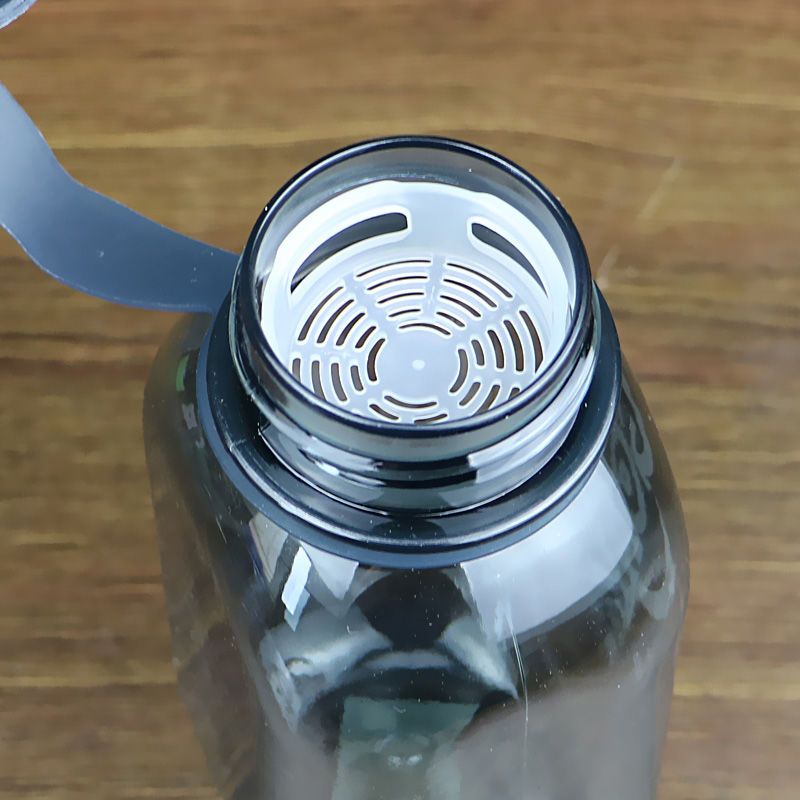 650ml蓝色 富光650ml大容量塑料杯便携过滤网水杯学生杯子 耐热防摔水