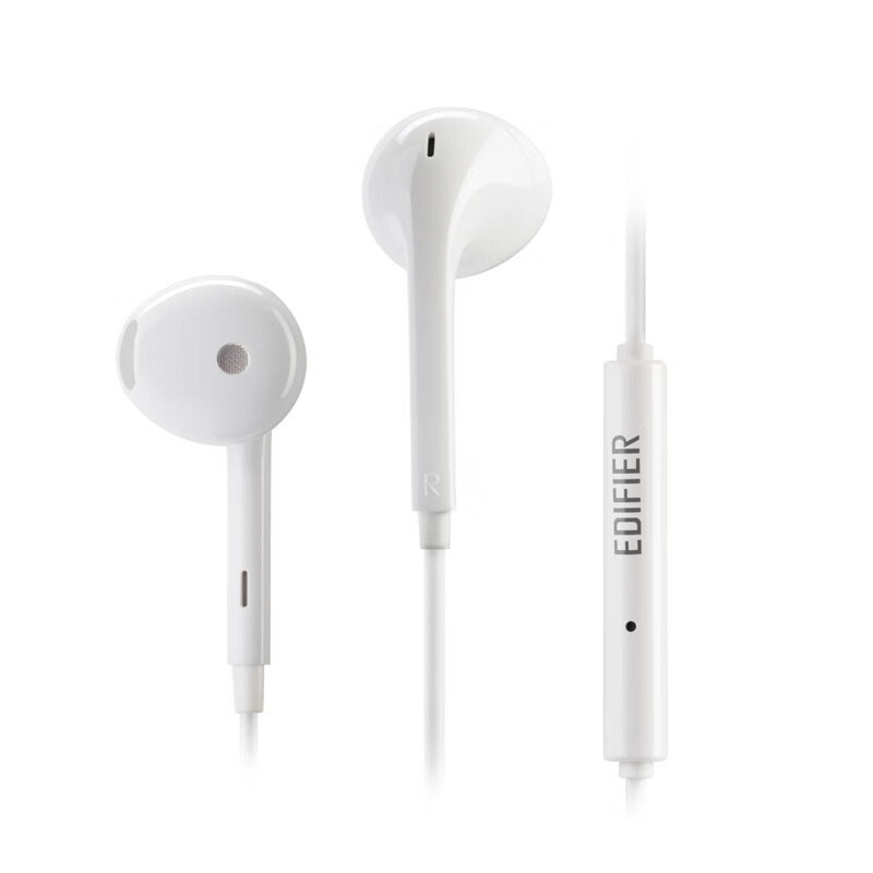 漫步者有线耳机入耳式手机音乐耳机H180 Plus