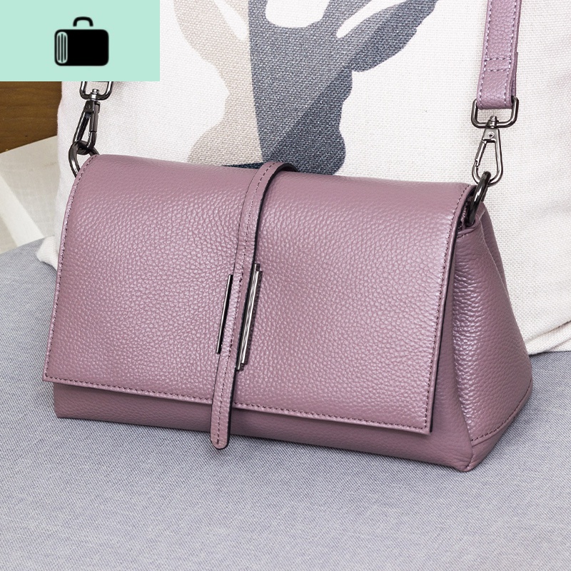 包包女斜挎包2020新款春夏款真皮多隔层单肩包女时尚百搭手提小包NEWLAKE高清大图