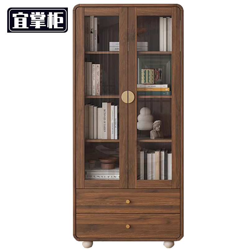 宜掌柜 储物书柜 收纳书柜60*35*176cm 台