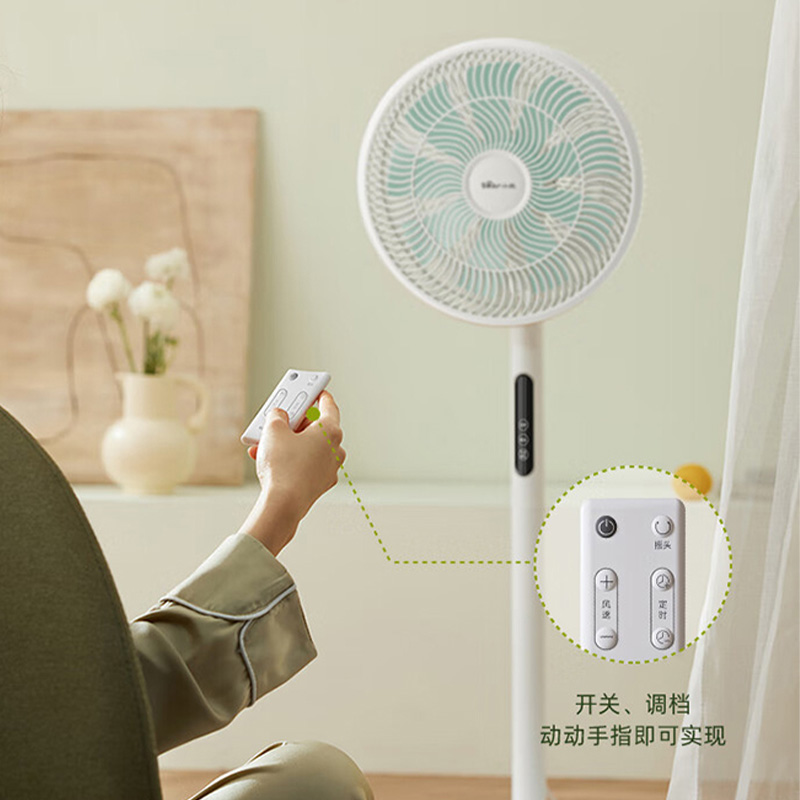 小熊电风扇可摇头台式空调扇使用简单大风力DFS-D25F3高清大图