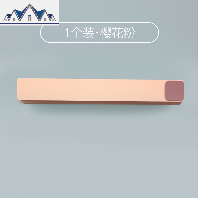 卫生间拖鞋架墙壁挂式挂厕所拖鞋挂钩置物架免打孔浴室鞋架壁挂_1_240 樱花粉【1个装】1层