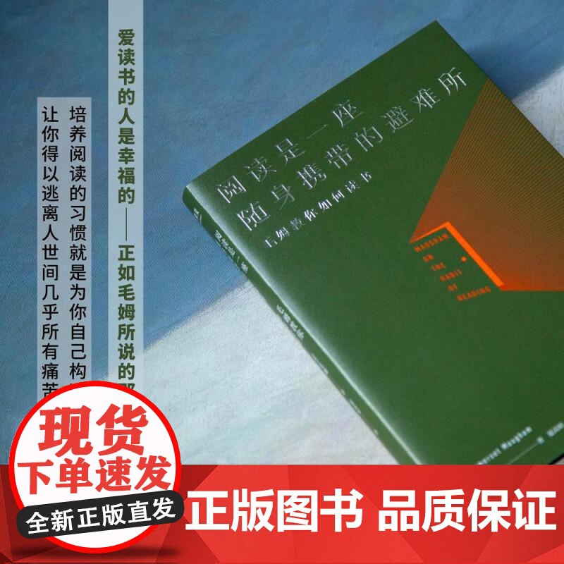 阅读是一座随身携带的避难所 毛姆 文学 阅读指南 阅读方法 技巧 讲述大师和巨匠的秘密 果麦文化高清大图