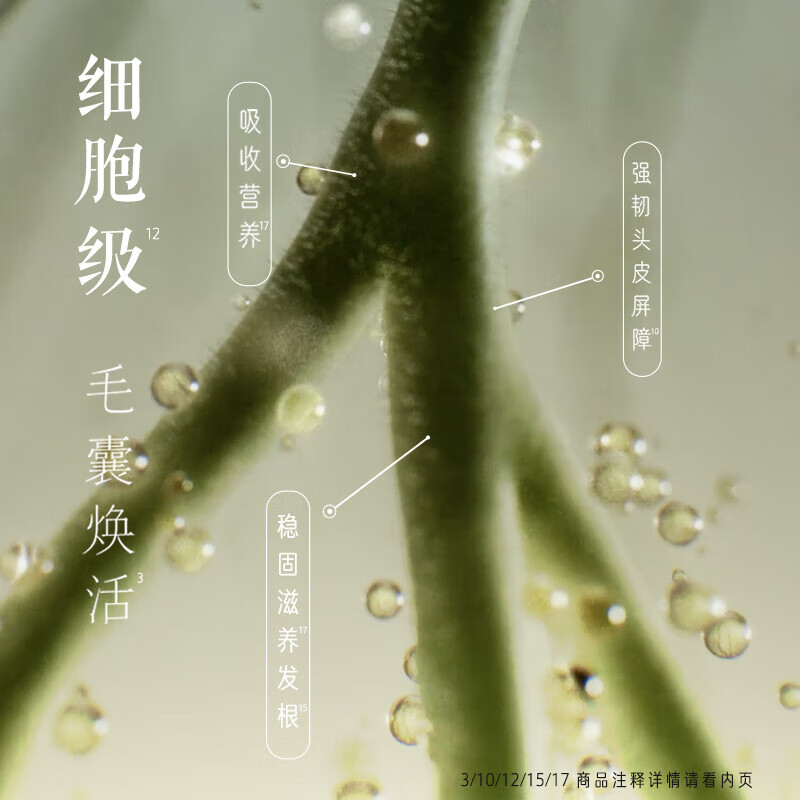 髮の食谱发之食谱姜根茶防断养发洗发水去屑洗发露蓬松强韧发丝男女洗头膏280ml高清大图