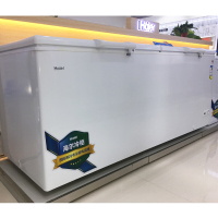 海尔(Haier)BC/BD-1028T 1028升 商用大冰柜 卧式大冷冻柜 单温冷藏冷冻转换冰柜 商场超市大冷柜