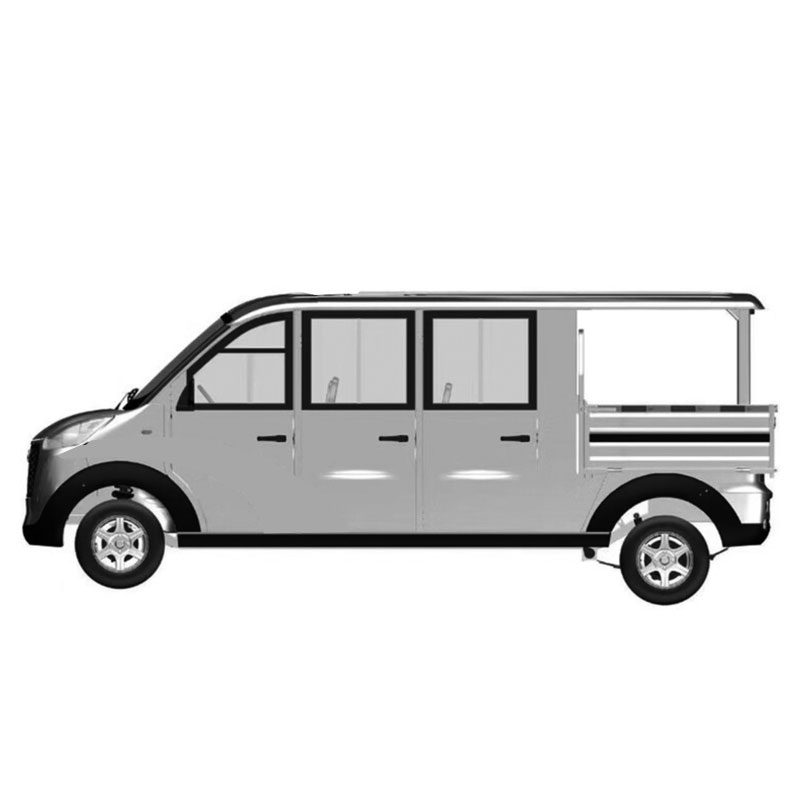 五菱封闭8座货斗电动巡逻车 白色 标准版