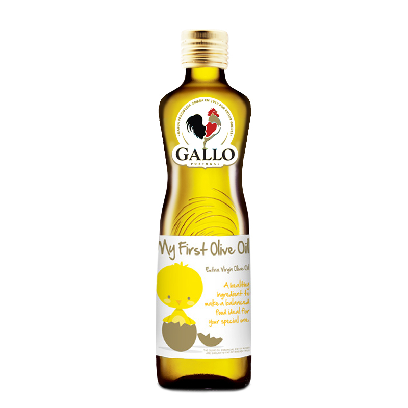 GALLO橄露 葡萄牙原装进口 贝贝特级初榨橄榄油250ml