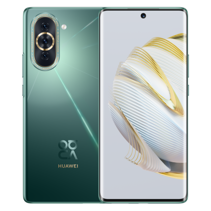 华为/HUAWEI nova10 256GB 绮境森林 前置6000万超广角镜头 66W华为超级快充 6.88mm轻薄机身 移动联通电信全网通手机