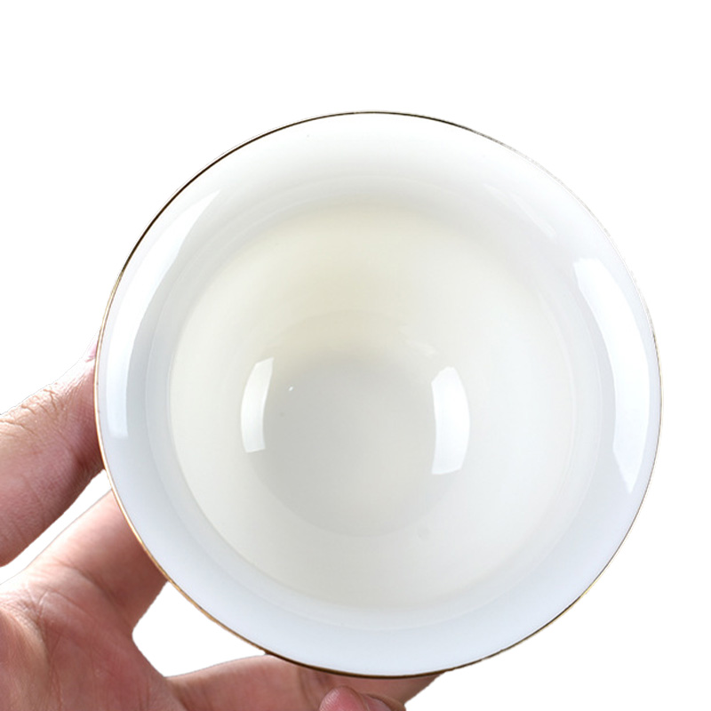 卫未来 白瓷盖碗 150ML 套高清大图