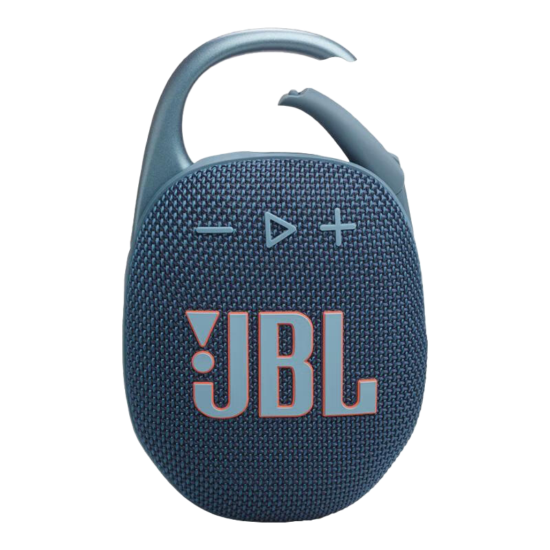 JBL CLIP5 音乐盒五代 蓝牙音箱 户外便携音响 防水音箱 露营装备 jbl clip5 音响 迷你音箱 蓝色高清大图
