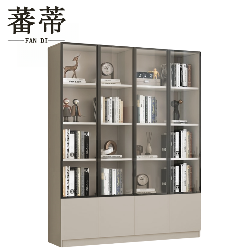蕃蒂书柜1.6米台高清大图