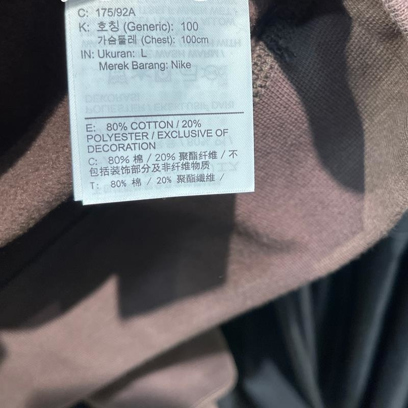 NIKE耐克卫衣运动休闲加绒保暖针织圆领男装套头衫623459-237 D