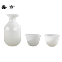 鼎亨琉璃玉仿玉分酒器小酒杯套装酒壶古典烈酒杯清酒中式酒具家用