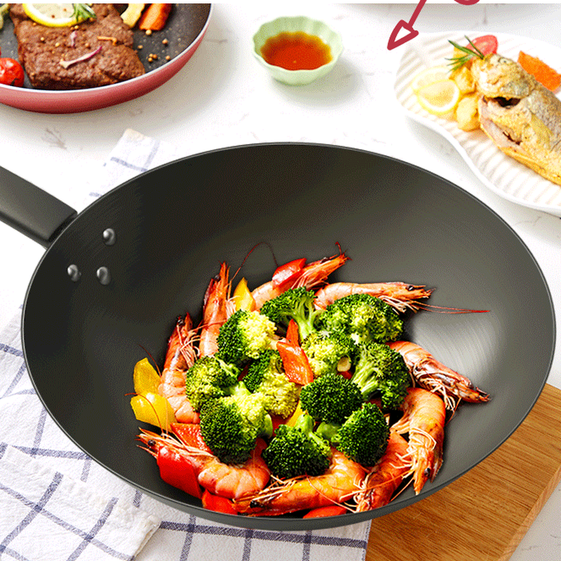 美的(Midea)炒锅 MP-CGT3221 产品货号CGT3221BL 材质SPCC高清大图