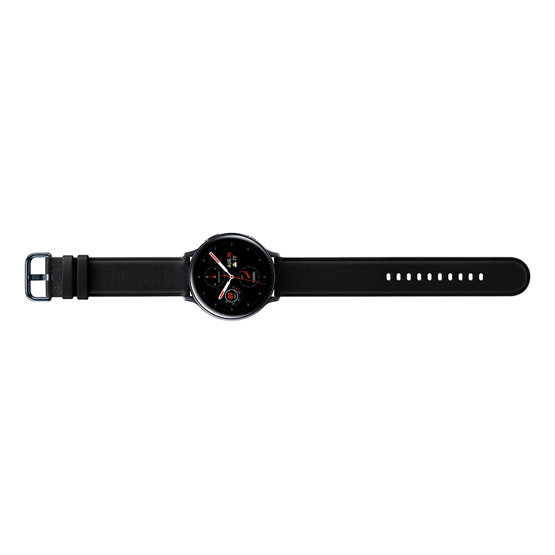 三星(SAMSUNG) Galaxy Watch Active2 伯爵黑 智能手表 蓝牙电话+50米防水+移动支付 钢制44mm