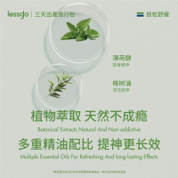 lessgo利事多笑脸鼻通清凉油学生开车犯困提神醒脑清醒鼻吸非泰国八仙筒