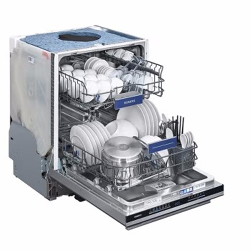 西门子(SIEMENS)SJ43HB11KC 14套家用厨房嵌入式洗碗机全能舱 96小时uv储存自带门板高清大图
