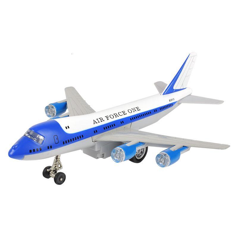 仿真民航客机空中巴士a380合金模型波音747金属儿童玩具回力飞机a380