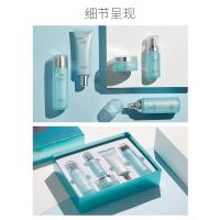 透真玻尿酸护肤品套装补水保湿乳液学生女精华爽肤水控油化妆正品 保湿5件套[清润型]（洁面+水+精华+乳+霜）