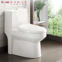 科勒旗下品牌KARAT卡丽连体抽水马桶防臭节水科勒座便器静音虹吸坐便器76384/76385