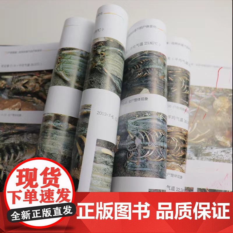 尸变图鉴 自然环境下的尸体变化 尸体解剖规范法医学专业书籍教材尸体变化图鉴尸体会说话遗体解刨分析法医病理基础高清大图