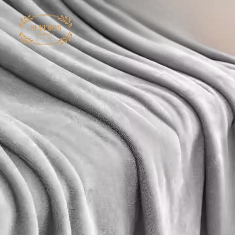 维科-缤纷云貂狐绒毯 180*200cm高清大图