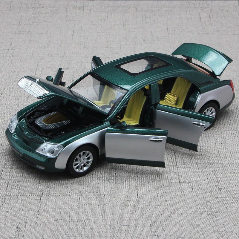 绿132总裁座驾奔驰迈巴赫跑车合金车模儿童男玩具汽车模型声光回力