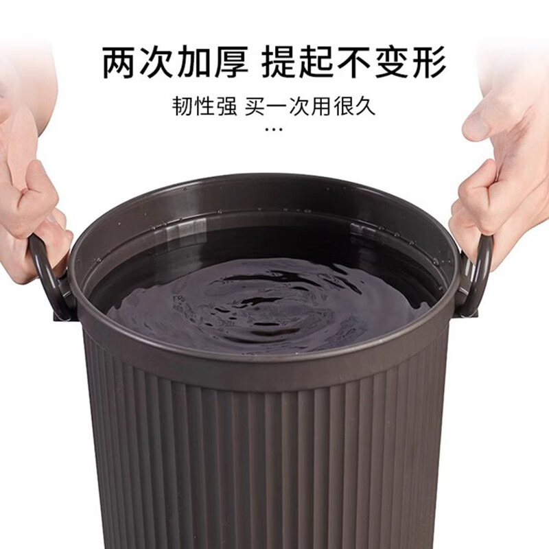 梦莺 高27.5 口径26CM茶渣桶滤茶桶茶水桶茶盘排水桶茶具废水桶8002(计价单位:个)高清大图