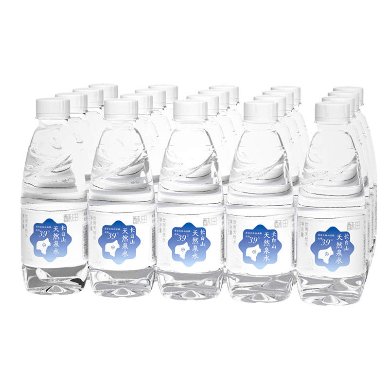 酥田长白山天然泉水 380ml*20瓶裹膜装 饮用水天然水纯净水 家用水 甄选水源 多重过滤