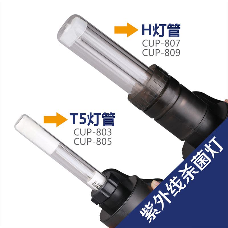 内置过滤器鱼缸UV灯水族箱多功能过滤充氧过滤三合一图片