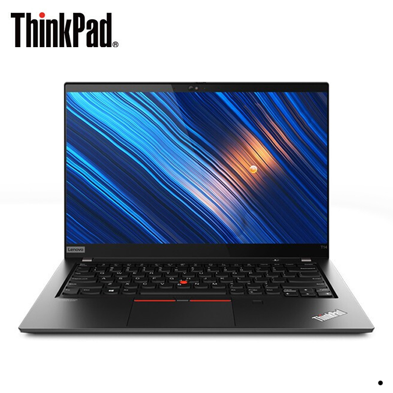 联想ThinkPad T14 14英寸 高性能 轻薄本笔记本电脑 i7-10510U/8G/512GSSD/2G独显/背光键盘/黑