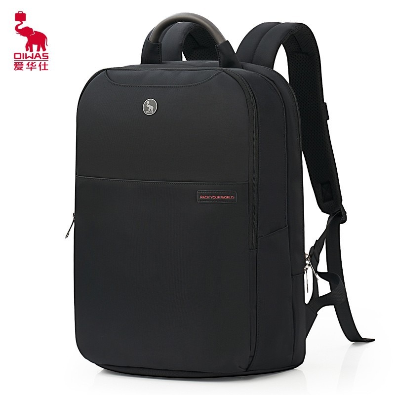爱华仕OIWAS 双肩包 OCB4302UAG 黑色高清大图
