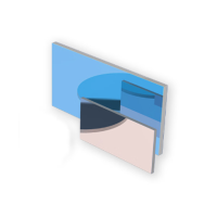 hizhg丨平面反射镜基片；260077