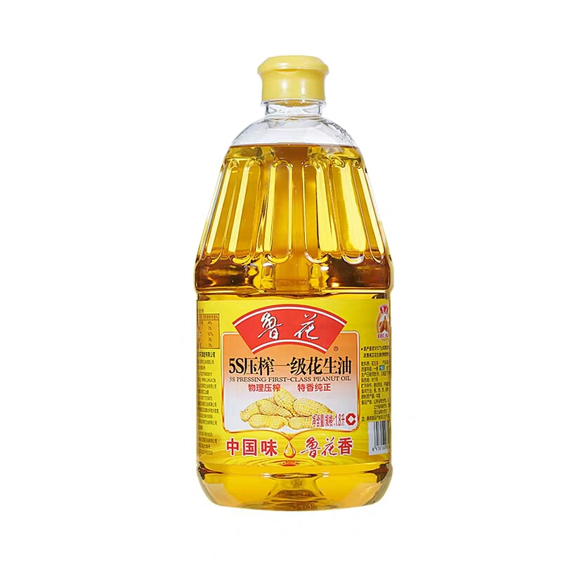 鲁花5S压榨 一级 花生油 1.8L