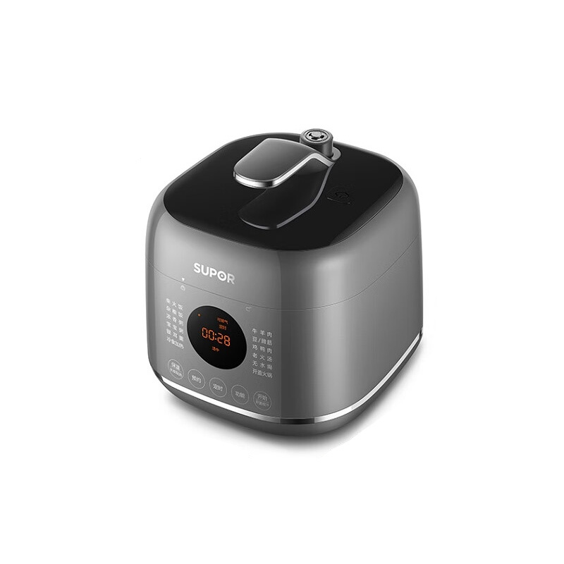 苏泊尔(SUPOR)ZMD安心系列 球釜白陶晶内胆 24小时预约 2.3L电压力锅SY-23FC27Q