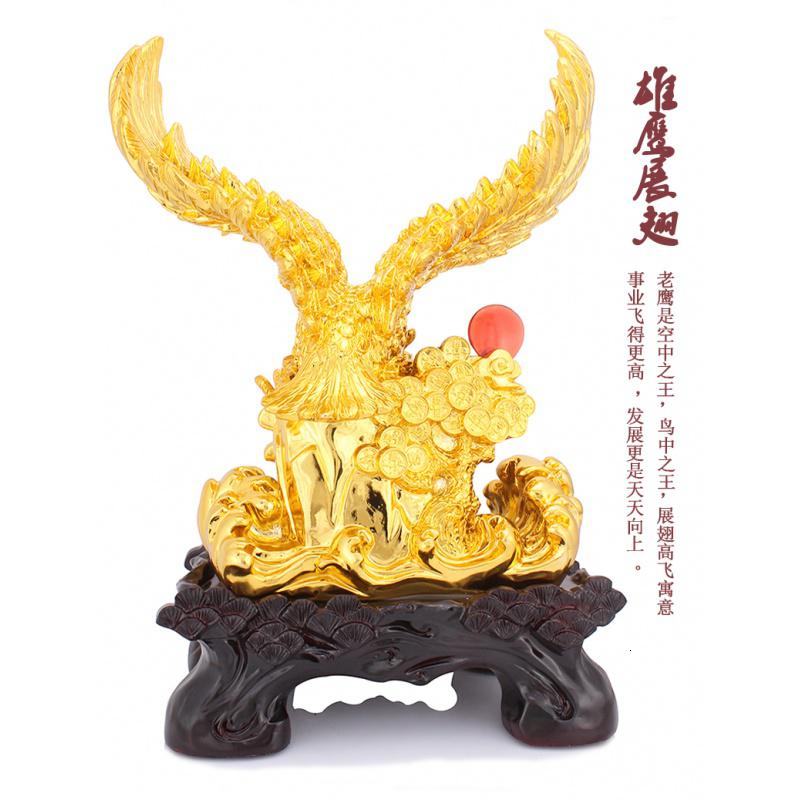 美帮汇特大大展宏图老鹰摆件办公室装饰品开业礼品乔迁商务工艺礼品高清大图