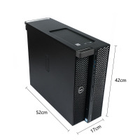 戴尔（DELL）T5820台式图形工作站T5810升级W-2145 8核3.7G/32G/256G+4T/P4000
