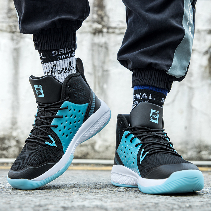 高帮球鞋男篮球季青少年运动休闲鞋子男潮鞋百搭学生跑步鞋季