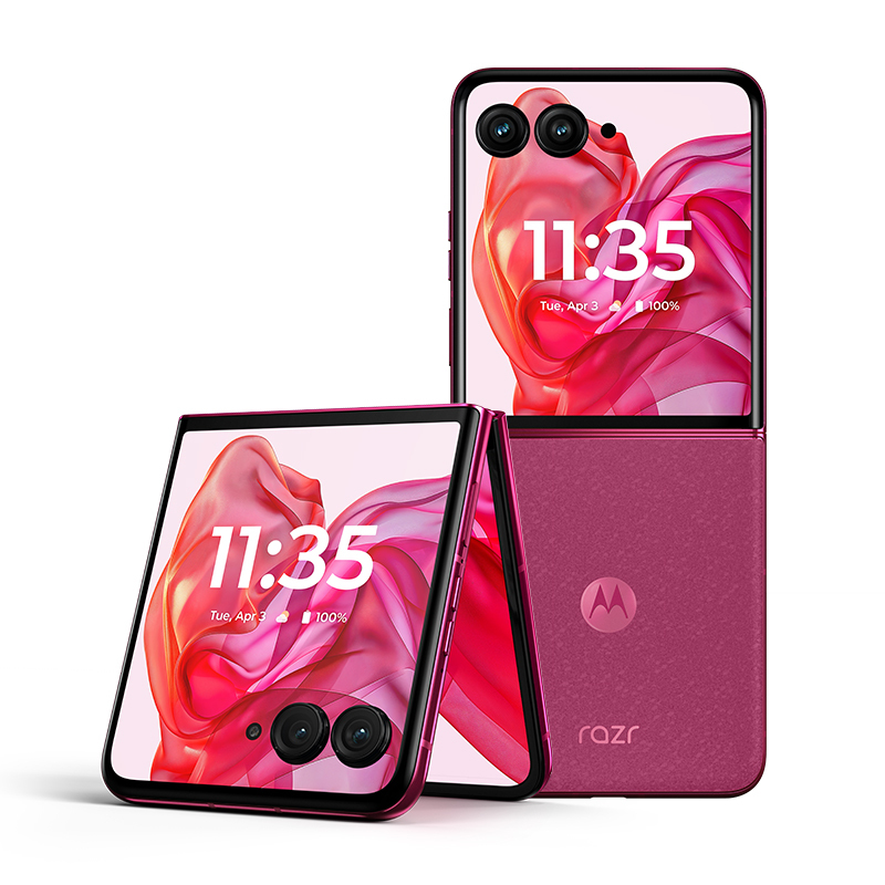 摩托罗拉moto razr 60 pro 折叠手机12GB+512GB 哥特玫瑰